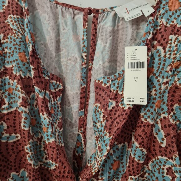 Anthropologie Somerset Jumpsuit Mauve Blue Jumpsuit Size Small NWT - Picture 6 of 10